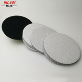 植绒片气抛光自粘拉绒片抛光片圆盘干磨木工白