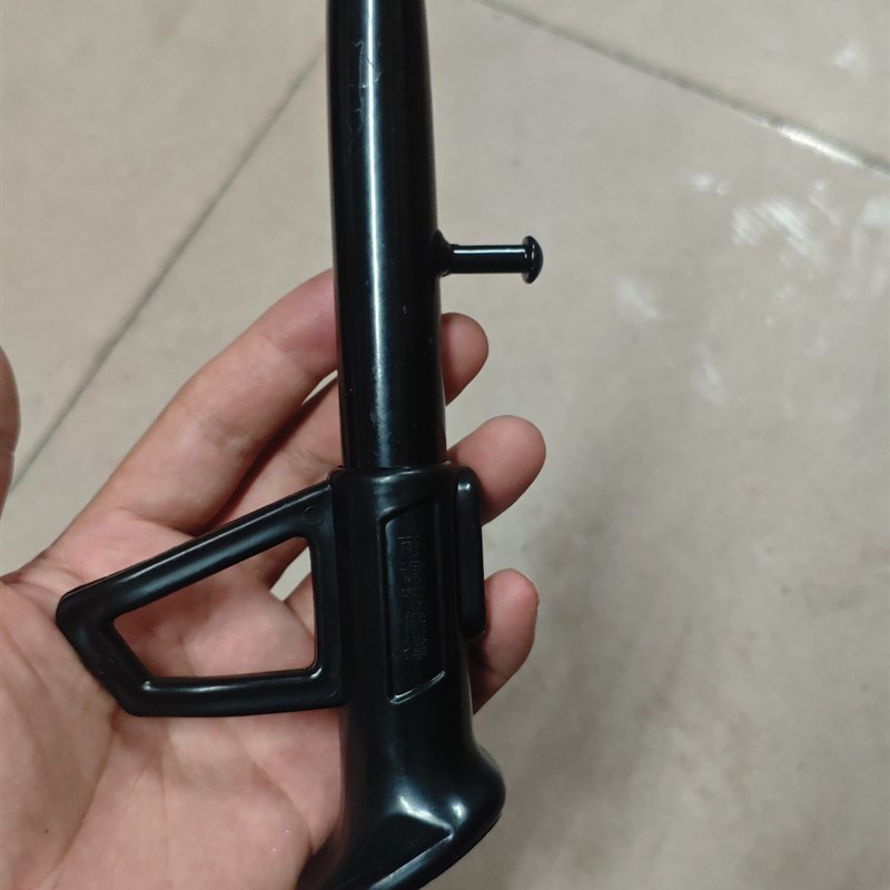 009电动车边撑20寸可调节侧支架22寸单边脚撑改装侧脚架电摩脚撑