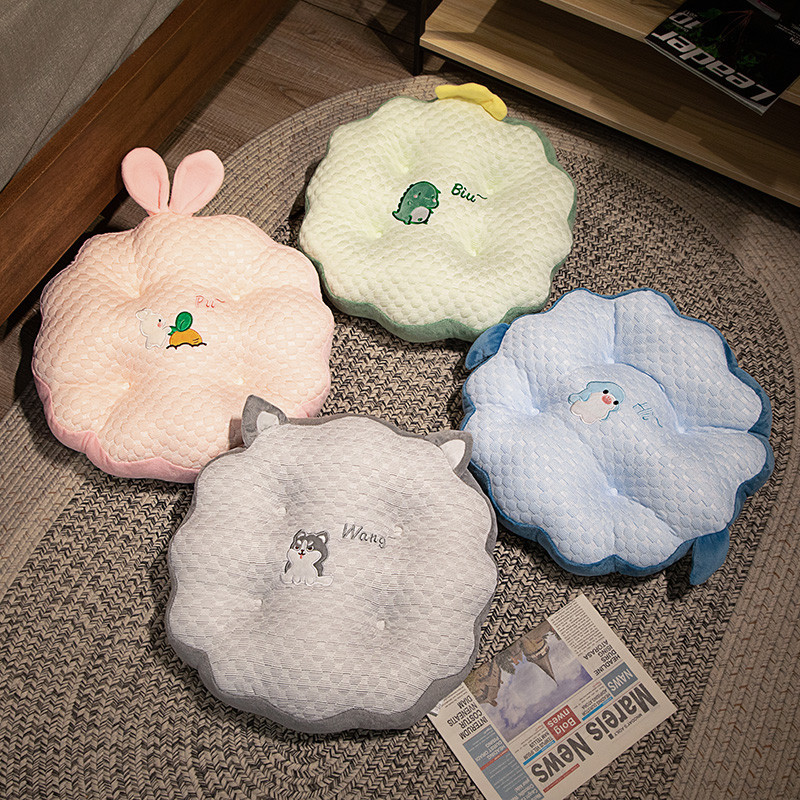 冰豆豆坐垫椅子垫办公室久坐屁垫钓箱坐垫软垫夏季汽车坐垫增高垫