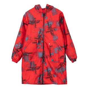 迷彩罩衣女新款冬季加绒加厚护衣防水围裙工作服男干活穿的外