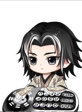 红皮无尘 ono代打猫咪电脑挂件键盘映射白键永劫桌宠