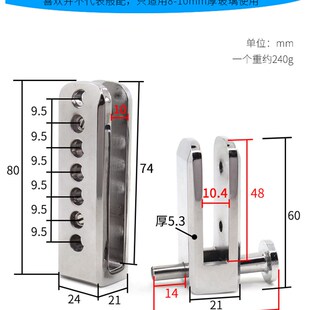 免打孔浴室玻璃门锁推拉门厕所卫生E间玻璃插销锁淋浴房隔断门锁