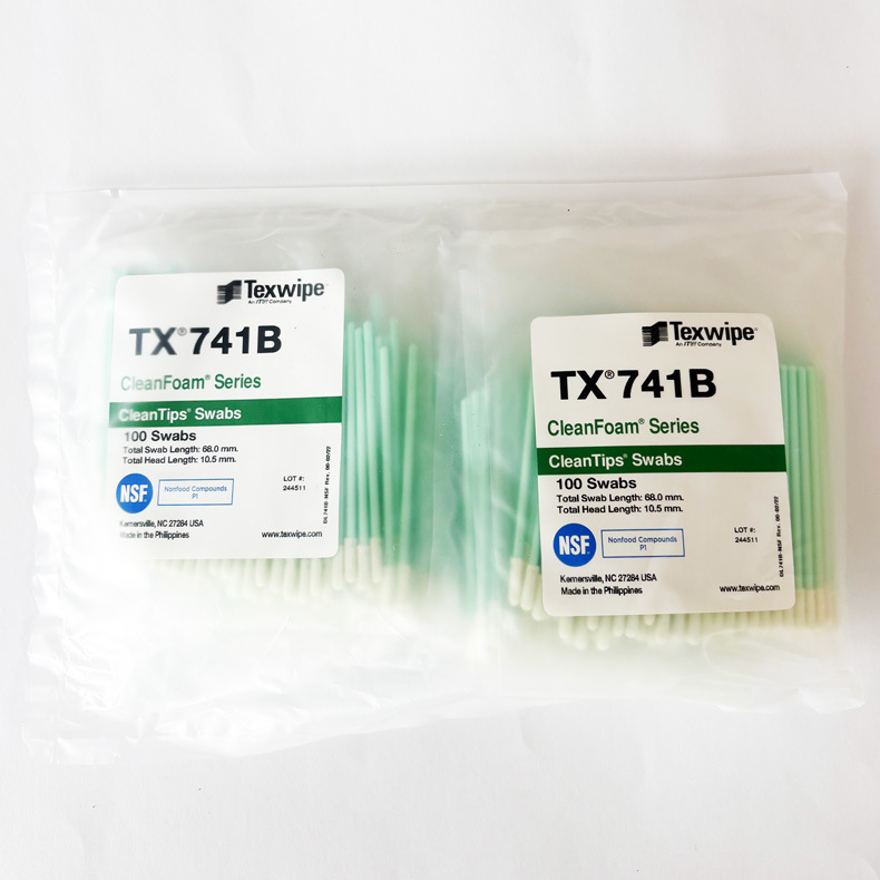 TEXWIPE棉签TX740B TX741B TX743B TX742G TX742B TX740S擦拭棒