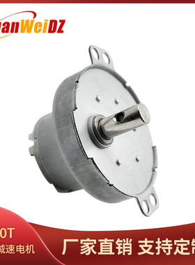 全伟JS50T金属齿轮直流减速电机 宠物喂食器马达 阀门家电大扭力
