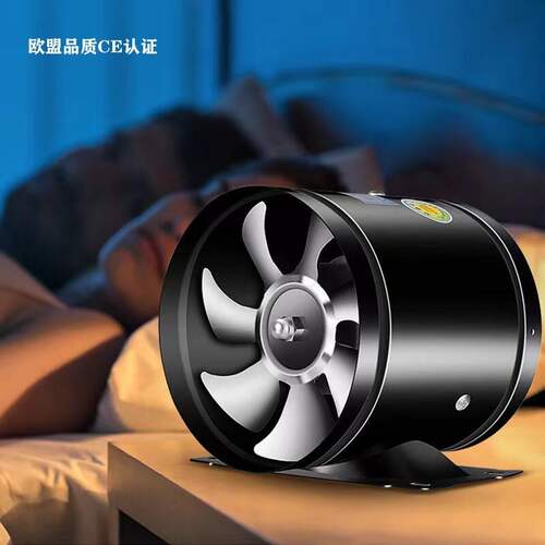 VIP美规欧规排风扇CE认证exhaust fan低分贝duct抽风Canal Fan