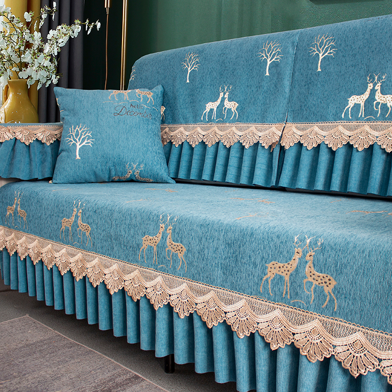 沙发垫四季通用布艺防滑全包坐垫沙发套全盖简约加厚欧式巾笠罩盖