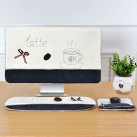 Vỏ máy tính để bàn có nắp bảo vệ màn hình LCD che màn hình LCD che bụi 17-32 inch phổ - Bảo vệ bụi ao dieu hoa