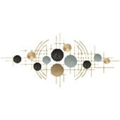 现代客厅金属装 饰墙面挂件铁艺壁饰壁挂玄关立体创意挂饰床头墙饰