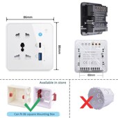 涂鸦五智能墙壁 触摸关