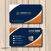 印名片定制作商务公司彩色面印刷卡片二维码 圆角免费设计