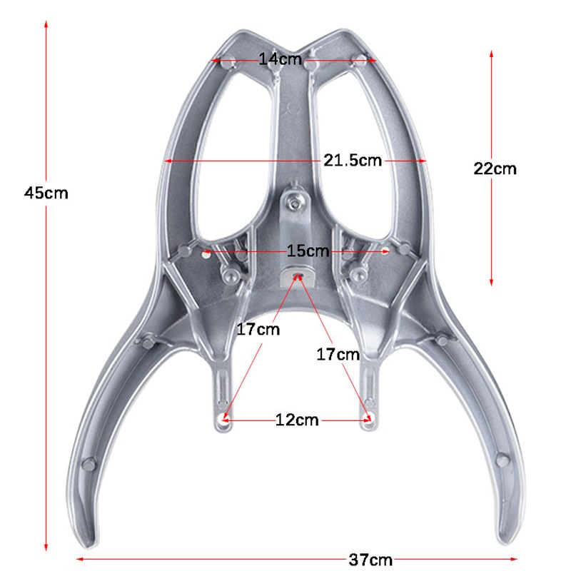 适用电动车小龟车王后货架改装小绵羊后靠背后尾箱架铝合金尾翼