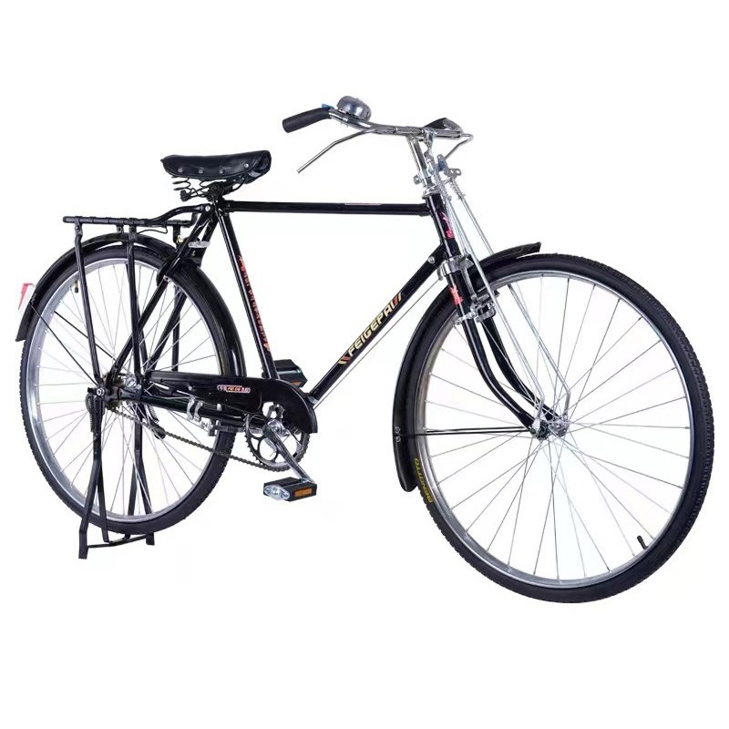 飞鸽老款自行车26/28寸成人女式杆闸二八大杠载重复古情怀单车