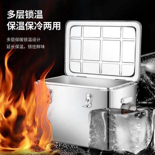 65L保温箱户外超大便携家用食品快餐外卖箱便携食堂箱车载冷藏箱