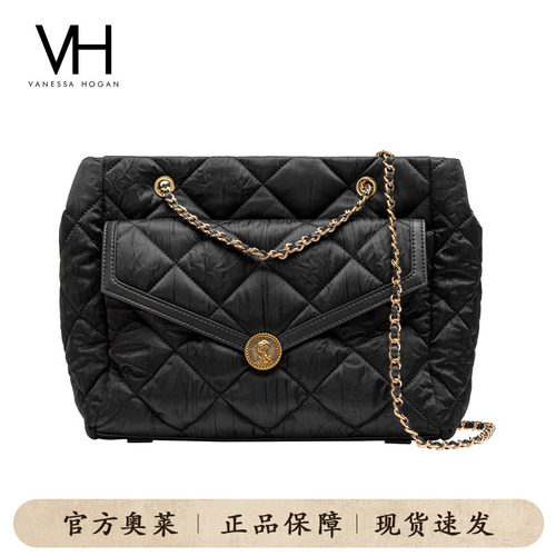 VH女包高级羽绒包丝绵单肩斜挎包