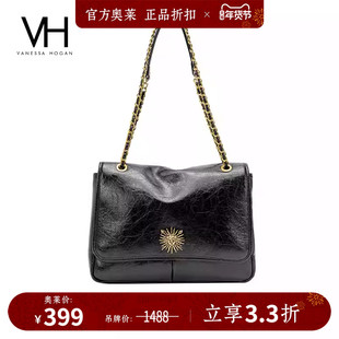 VH女包复古邮差包腋下链条单肩包斜挎气质百搭通勤大容量托特包包
