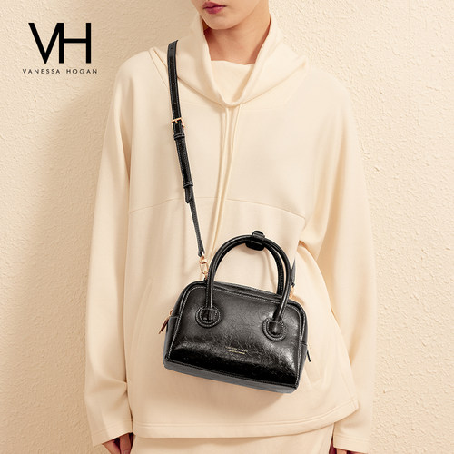 VH女包芝士吐司包安可拉红单肩包