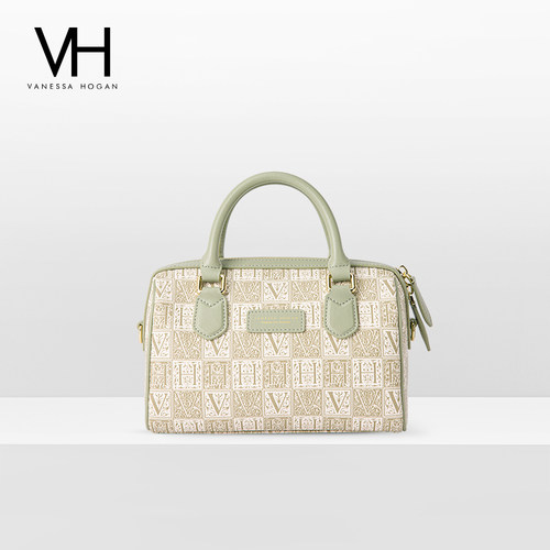 VH女包珞可波士顿包包女式2025新款轻奢小众高级感手提包斜挎小包
