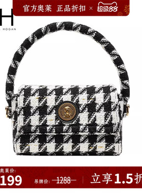 VH女包格子方包质感时尚千鸟格手提包优雅洋气单肩包高级感斜挎包