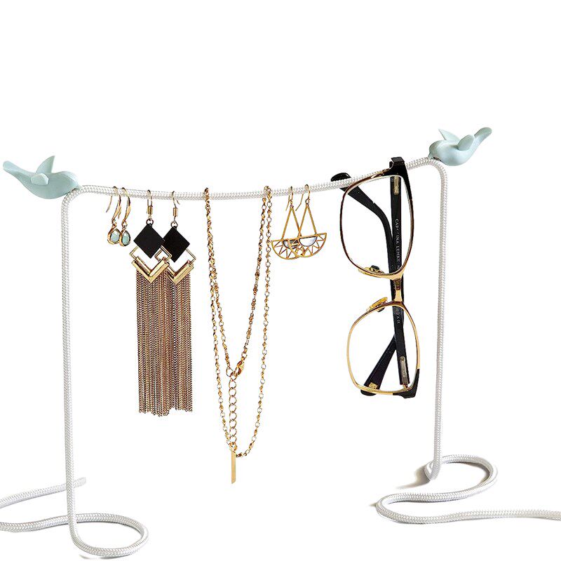 以色列eleg Deign 小鸟磁性创意首饰架Wing ling杂物展示