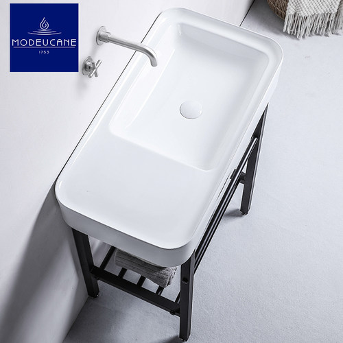 莫德卡恩MODEUCNE 孔落地洗手盆无孔陶瓷超深cm洗脸盆