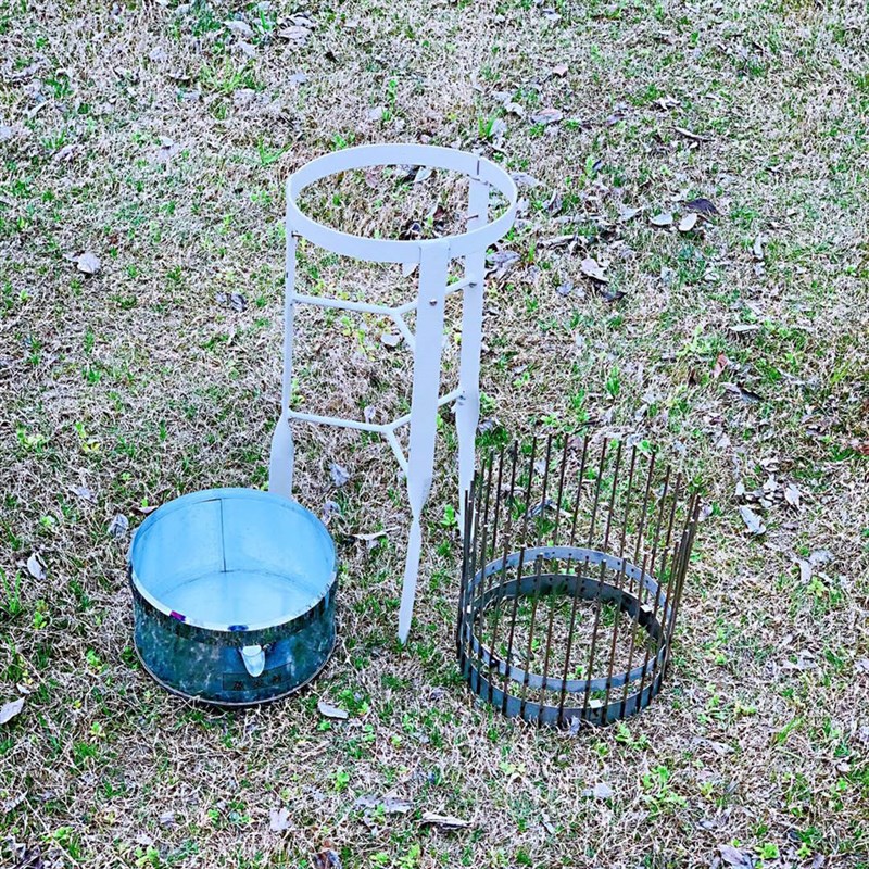 蒸发皿 蒸发器 含防鸟网 小型气象站野外环境测试地理教学仪器