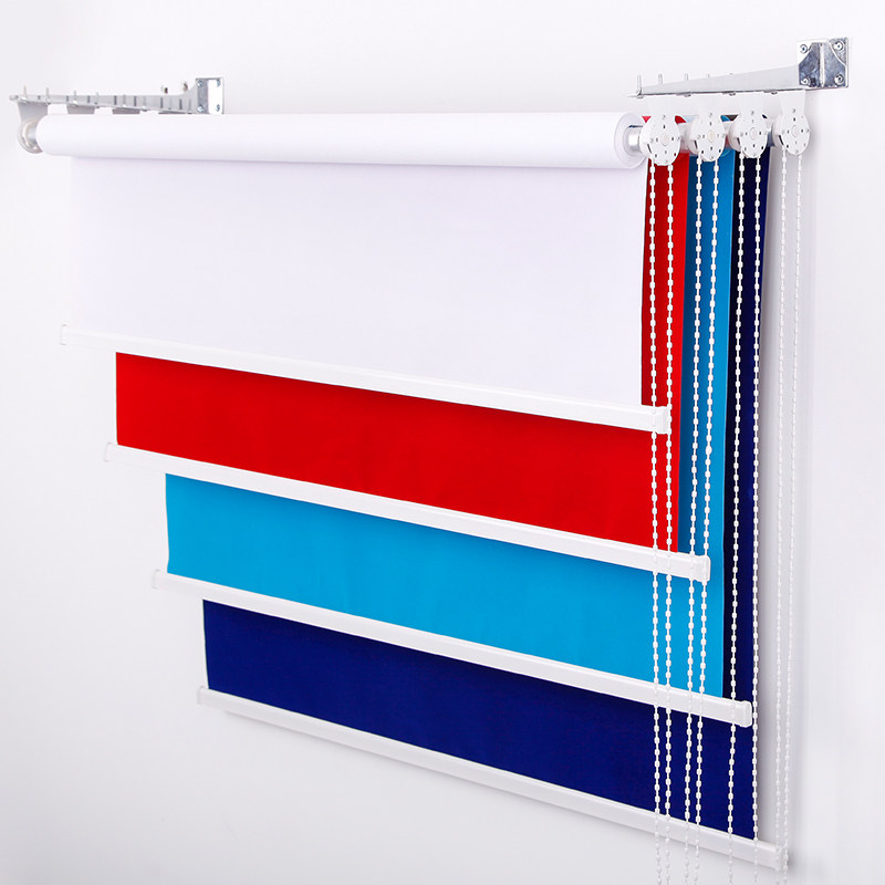 新款背景轴升降卷帘证件照背景布植绒布架拍照寸照快照照相馆摄影