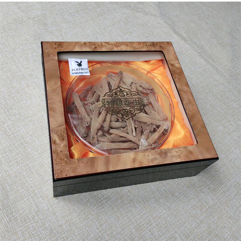 沙虫包装盒北海高档木质空礼盒节日送礼精美海参沙虫干礼品盒