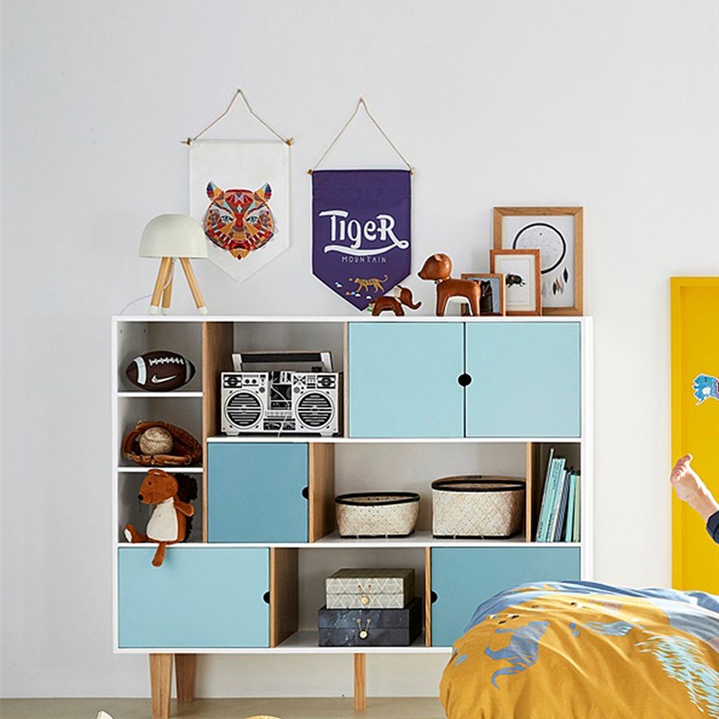 儿童房挂饰墙面装饰挂件现代创意男童房间床头吊旗样板间布置壁饰