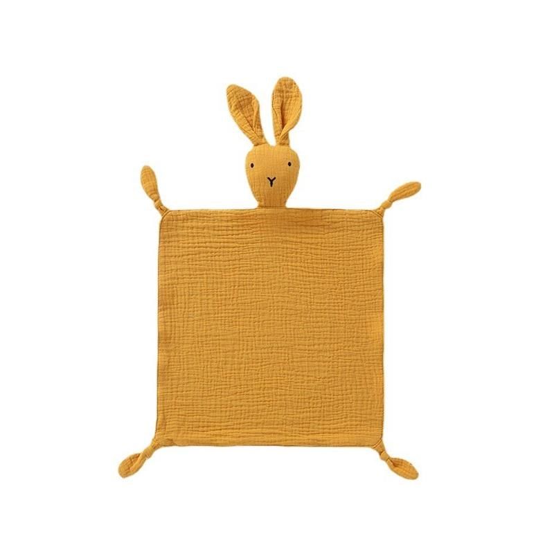 宝宝亲肤安抚巾陪睡娃娃婴幼儿入口安抚立体软公仔岁睡眠