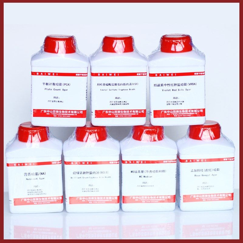 百微煌绿乳糖胆盐肉汤(GL)g培养基食品微生物检验生化试剂