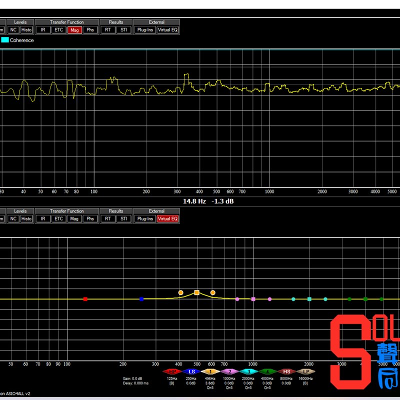 EER yTune频谱分析软件声学声场测试 频频仪校准啸叫识别观