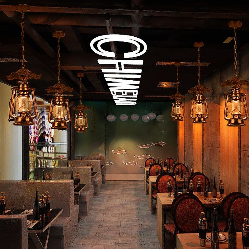 灯具中式复古怀旧个性创意铁艺马灯吧台民宿客栈特色吊灯,家装灯饰光源,床头/玄关/吧台/过道吊灯,淘宝优惠券,粉丝福利购,淘宝优惠卷