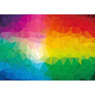 彩色碎玻璃拼图琉璃地狱烧脑级地狱级高难度异形拼图uzzl