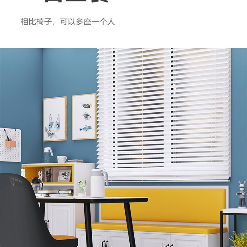 家用卡座餐椅简约软包靠背储物飘窗柜L型转角小户型实木沙发定制