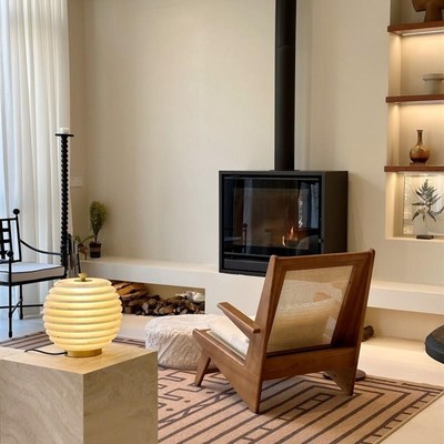 柱底座客厅玄关电视柜旁落G地台石基座摆石石墩雕塑台