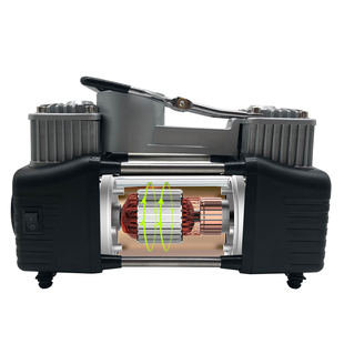 泰车载充气泵缸金属便携式 小轿车越野汽车用大功率打气泵