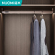 诺米 挂衣杆带灯体感应灯充电柜子衣杆加厚晾衣杆