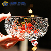 捷水晶欧式 小果斗干果盆水果盘糖缸沙拉碗