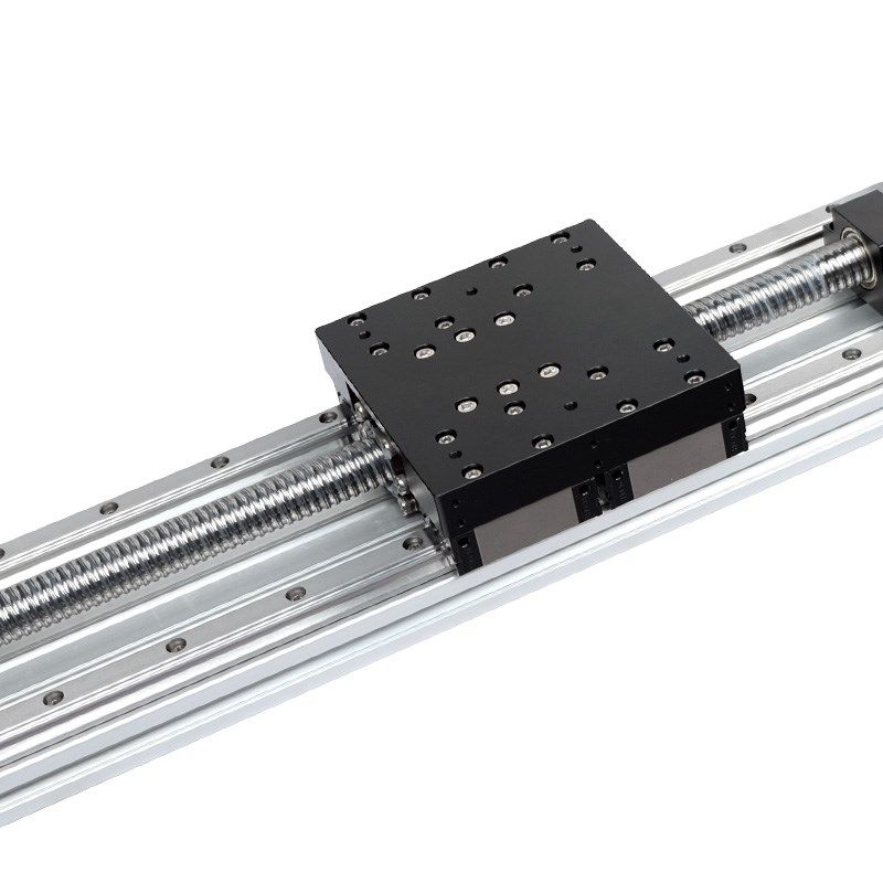 KHMOS线性模组直线导轨滑台HMS150重载双导轨数控丝杆滑台模组