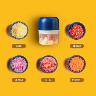 跨境电动蒜泥h机器绞肉搅蒜机蒜蓉厨房捣蒜打蒜器自动搅蒜家用小