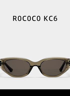 复古猫眼墨镜女级感2025gm新款Jennie防晒紫外线太阳眼镜