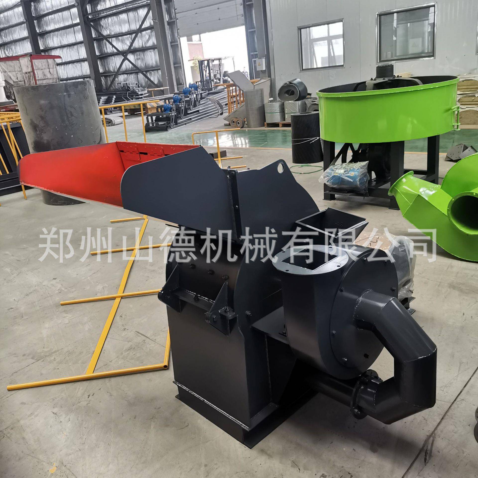 中药渣破碎设备秸秆粉碎机有机肥辅助粉碎生产设备木材破碎机
