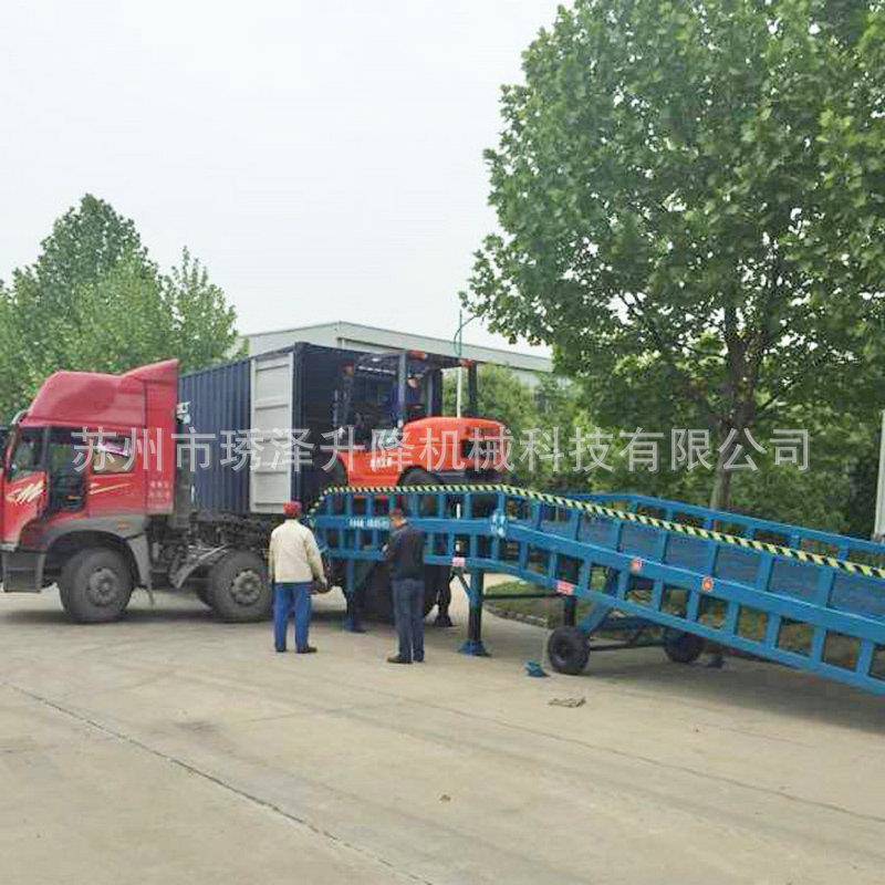 苏州登车桥10吨登车桥卸货平台江苏登车桥集装箱装卸货