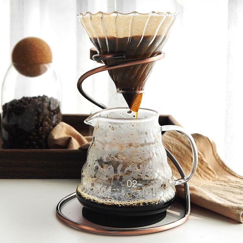 咖啡手冲架金属支架过滤杯漏斗架