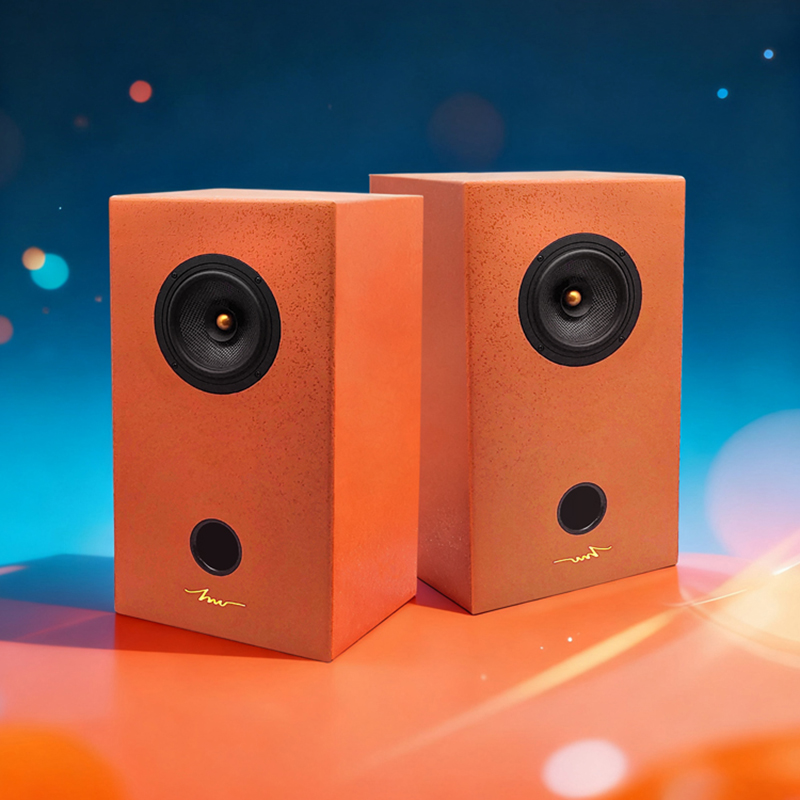 5.25寸全频单元 Hifi发烧入门级 电竞影音桌面书架2.0无源音箱