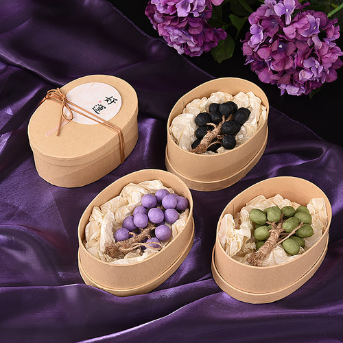 葡萄香氛皂礼盒持久留香摆件挂件