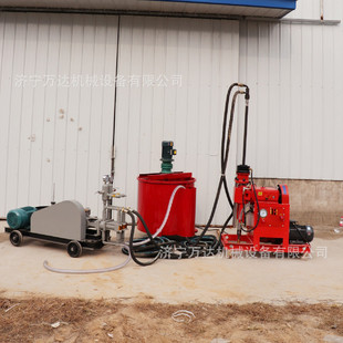SYB双液注浆机高速公路灰浆注浆机地铁灌浆用电动双缸水泥注浆泵