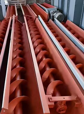 螺旋输送机提升机小型绞龙喂料机上料机U型水泥无轴不锈钢定制