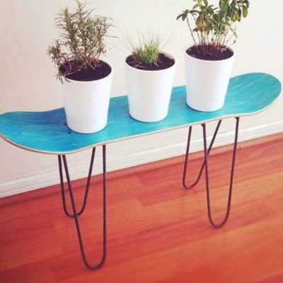 滑板凳子椅露营文艺术咖啡店铁艺枫木街头文化创意自产自销现货