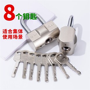 8个钥匙榔头锁防水防锈室外大门锁防盗防冻铜芯门锁多个钥匙门锁
